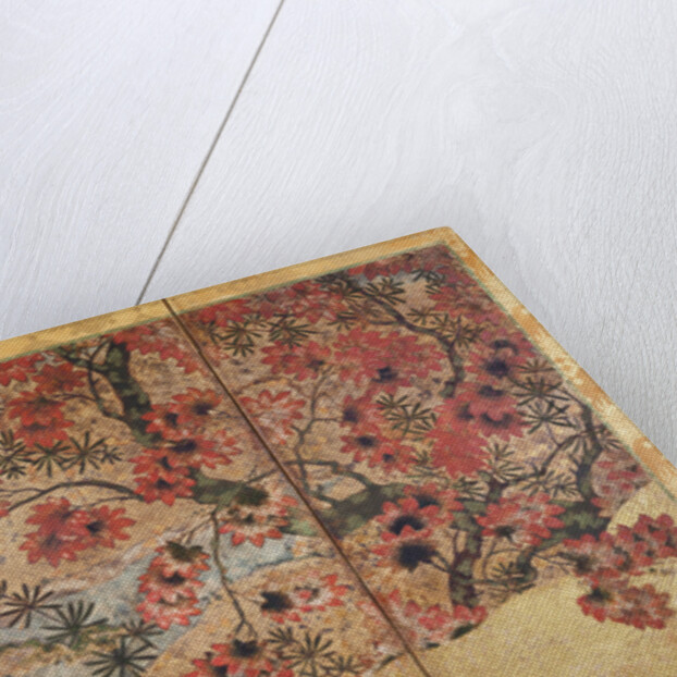 Plants of autumn, c.1550, by School Japanese