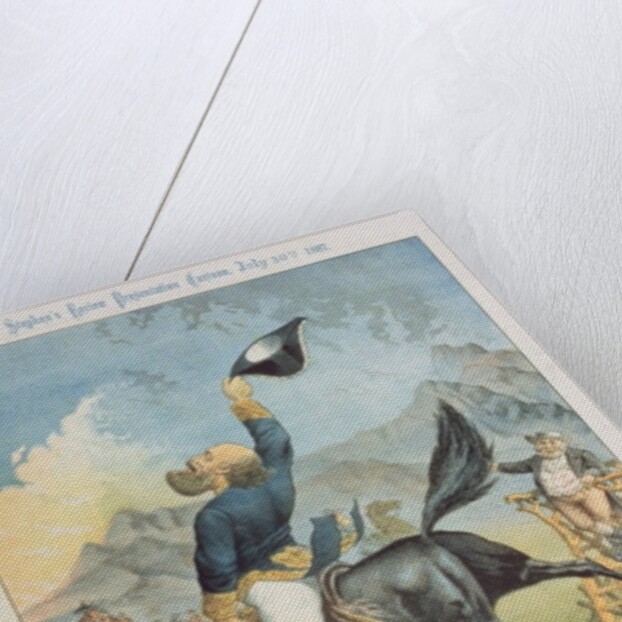 Riding the Buck Jumpers, Lord Salisbury on the Black Horse, Gladstone by Tom Merry