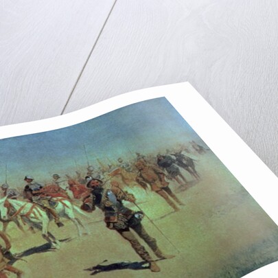 Francisco Vasquez de Coronado Making his Way Across New Mexico, 1905 by Frederic Remington
