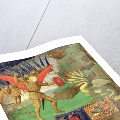St. Michael Slaying the Dragon by Italian School