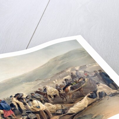 The Embarkation of the Sick at Balaklava by William 'Crimea' Simpson