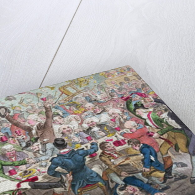 The Union Club, 1801 by James Gillray