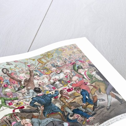 The Union Club, 1801 by James Gillray