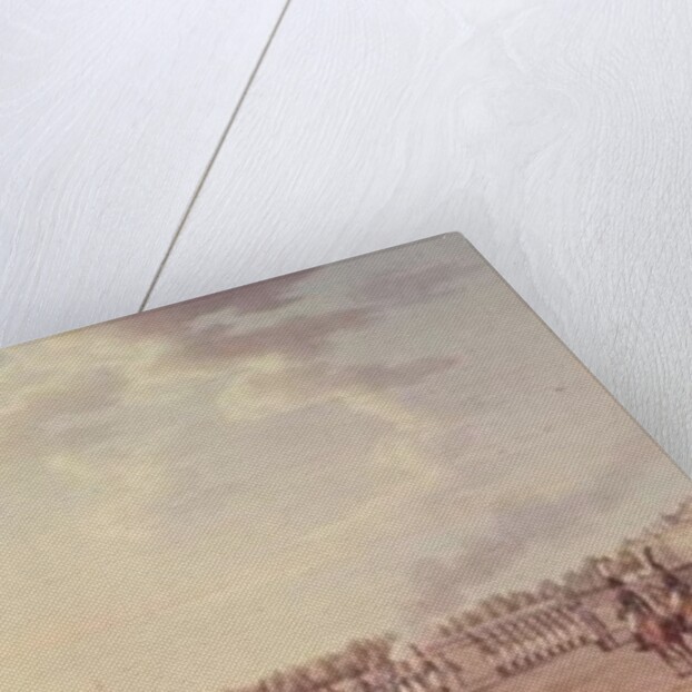 The Obelisque to the victories of Roumaintzof and the Statue of Souvrorofs at St.Petersburg by Benjamin Patersson