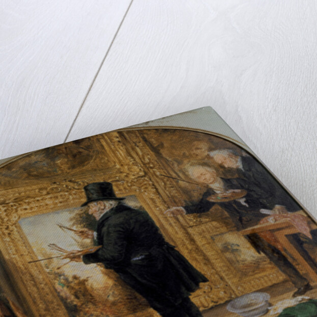 J.M.W. Turner on Varnishing Day, 1846 by William Parrott