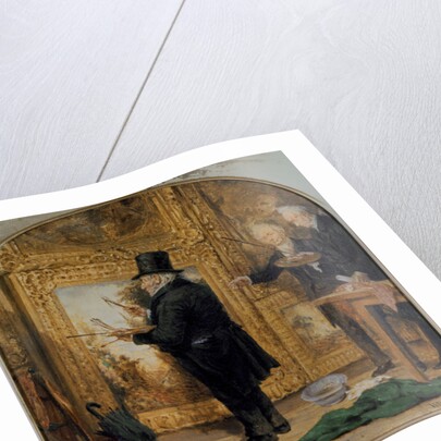 J.M.W. Turner on Varnishing Day, 1846 by William Parrott