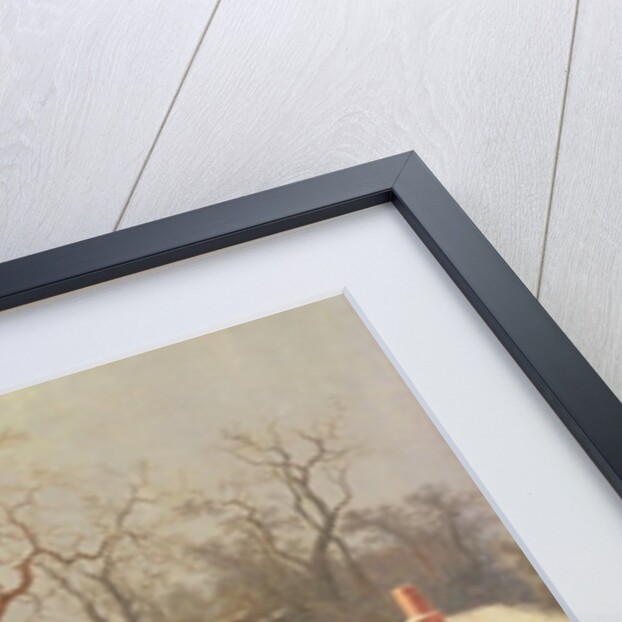 Snow Scene with Mill and Cottages by George of Chichester Smith