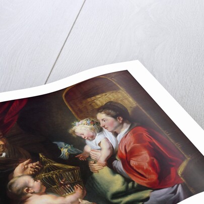 The Virgin and Child with SS Zacharias, Elizabeth and John the Baptist, c.1620 by Jacob Jordaens