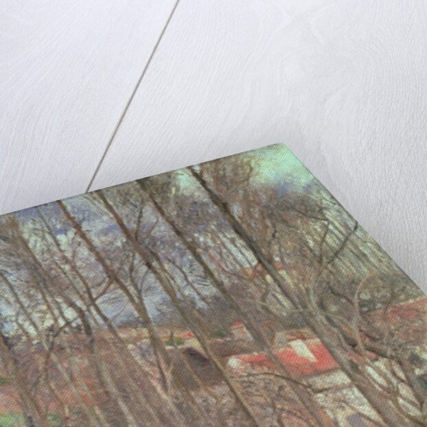 The Cote des Boeufs at L'Hermitage, Pontoise, 1877 by Camille Pissarro