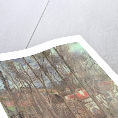 The Cote des Boeufs at L'Hermitage, Pontoise, 1877 by Camille Pissarro