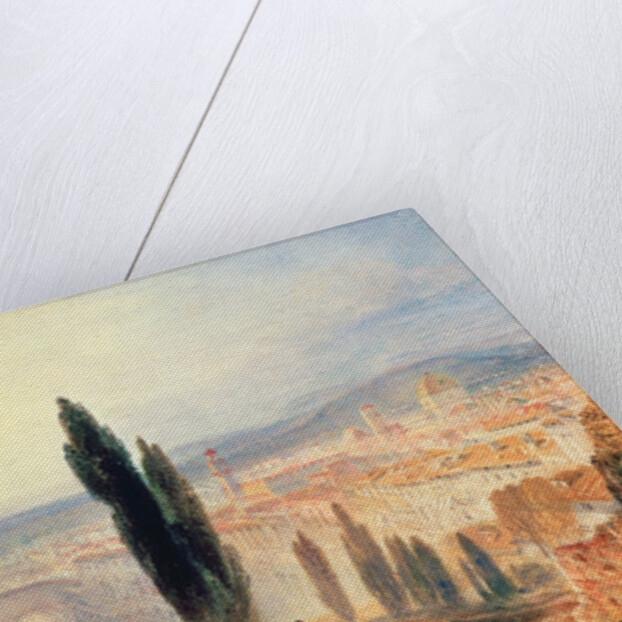 Florence from near San Miniato by Joseph Mallord William Turner