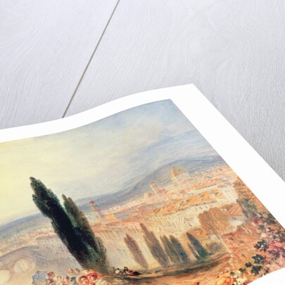 Florence from near San Miniato by Joseph Mallord William Turner