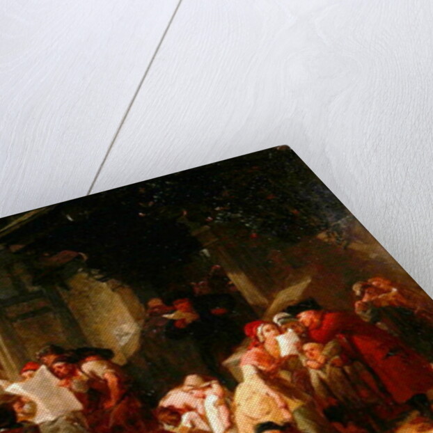 The Village Post Office by Frederick Goodall