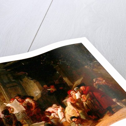 The Village Post Office by Frederick Goodall