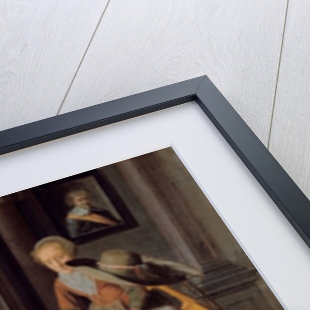 A Young Man Playing a Theorbo and a Young Woman Playing a Cittern, c.1630-32 by Jan Miense Molenaer
