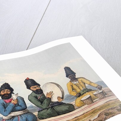 Persian Musicians from 'A Second Journey through Persia 1810-16' by James Justinian Morier