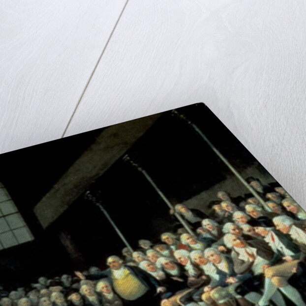 Charles James Fox Addressing the House of Commons during the Pitt Ministry by Anton Hickel