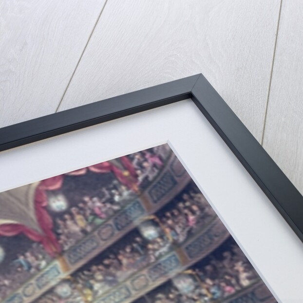 Interior of Drury Lane Theatre, 1808 by T. & Pugin A.C. Rowlandson