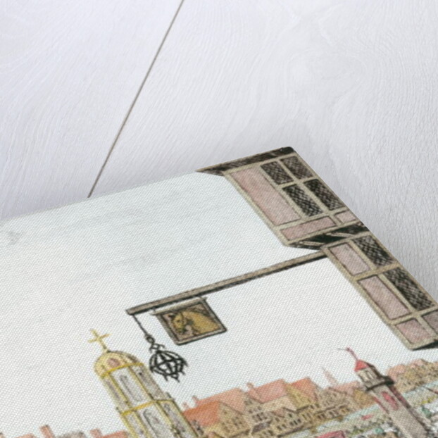 The Procession of Marie de Medici along Cheapside, 1638, published by William Herbert & Robert Wilkinson 1809 by English School