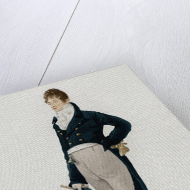 Portrait of George 'Beau' Brummell, 1805 by Robert Dighton