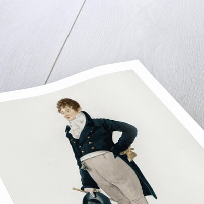 Portrait of George 'Beau' Brummell, 1805 by Robert Dighton