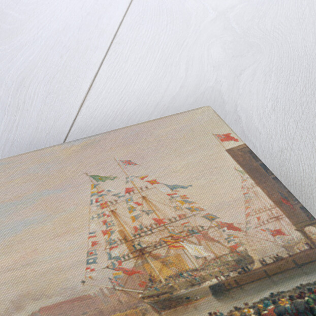 The Opening of St. Katherine's Dock, 25th October 1828 by William John Huggins