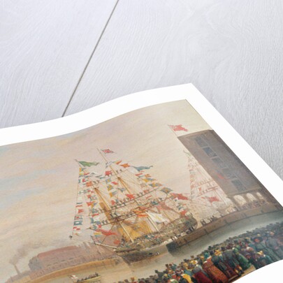 The Opening of St. Katherine's Dock, 25th October 1828 by William John Huggins