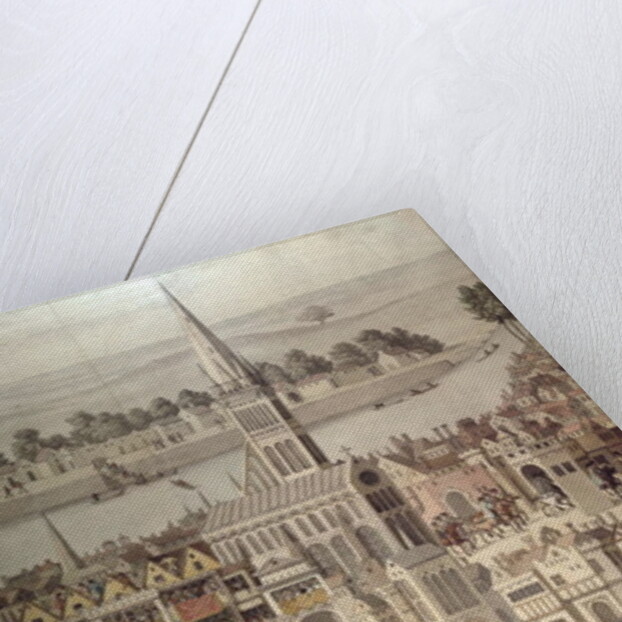 The Coronation Procession of King Edward VI in 1547 by English School