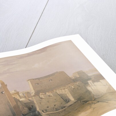 Grand Entrance to the Temple of Luxor by David Roberts