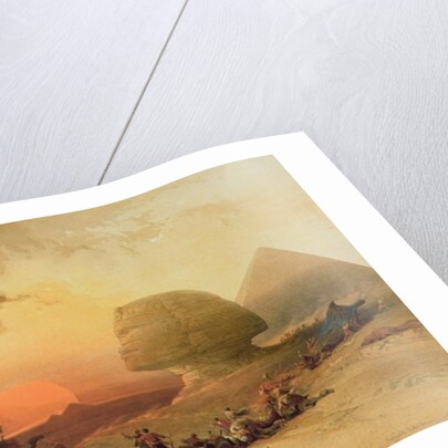 The Sphinx at Giza by David Roberts