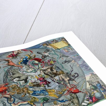 Map of the Constellations of the Northern Hemisphere by Andreas Cellarius