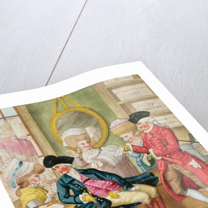 The Morning Ramble or the Milliners Shop, 1782 by Robert Dighton