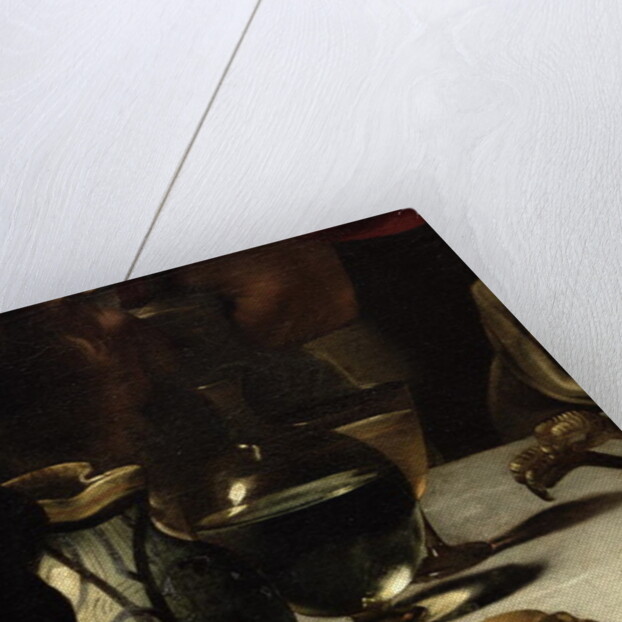 The Supper at Emmaus, 1601 by Michelangelo Merisi da Caravaggio