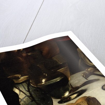 The Supper at Emmaus, 1601 by Michelangelo Merisi da Caravaggio