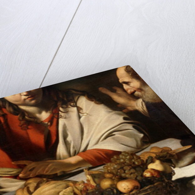 The Supper at Emmaus, 1601 by Michelangelo Merisi da Caravaggio