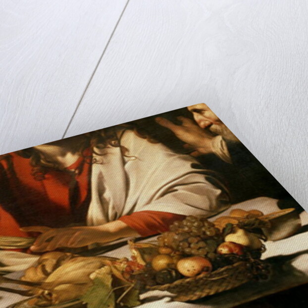 The Supper at Emmaus, 1601 by Michelangelo Merisi da Caravaggio