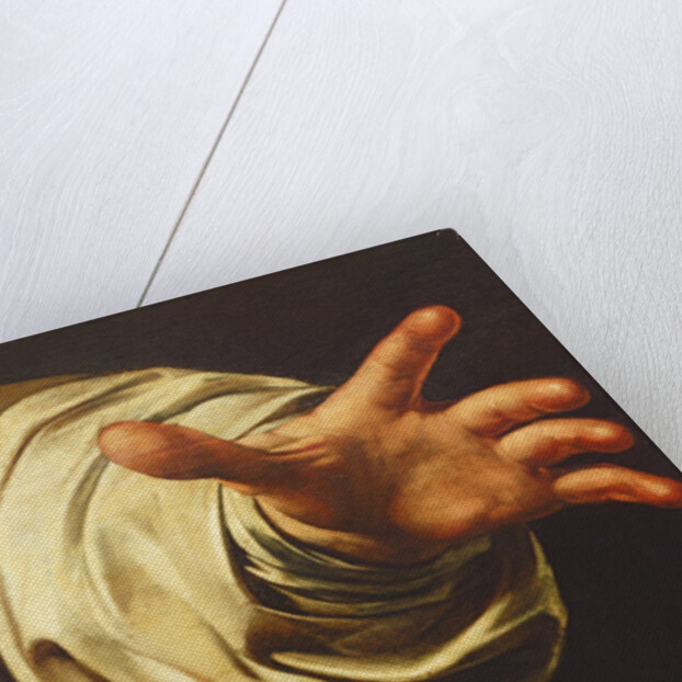 The Supper at Emmaus, 1601 by Michelangelo Merisi da Caravaggio