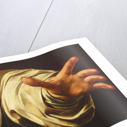 The Supper at Emmaus, 1601 by Michelangelo Merisi da Caravaggio