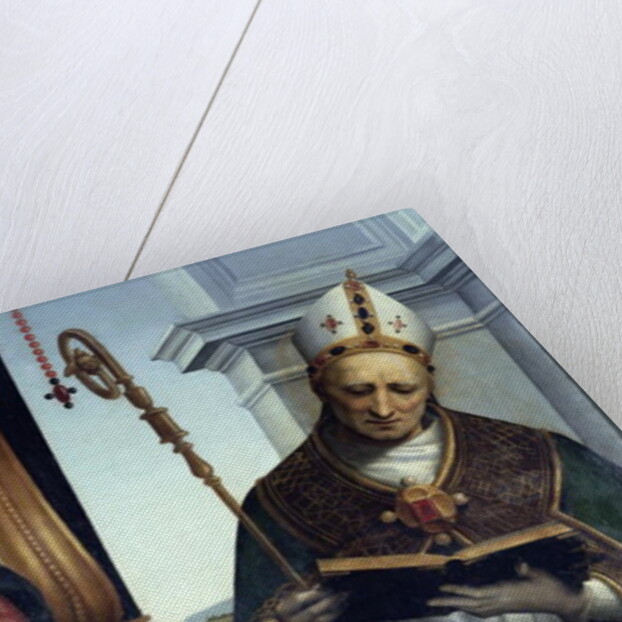 The Madonna and Child with St. John the Baptist and St. Nicholas of Bari, 1505 by Raphael