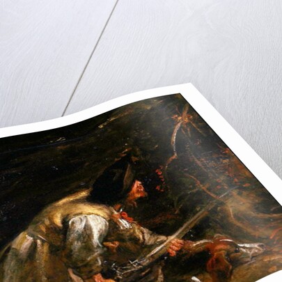 An Autumn Landscape with a view of Het Steen in the Early Morning, c.1636 by Peter Paul Rubens