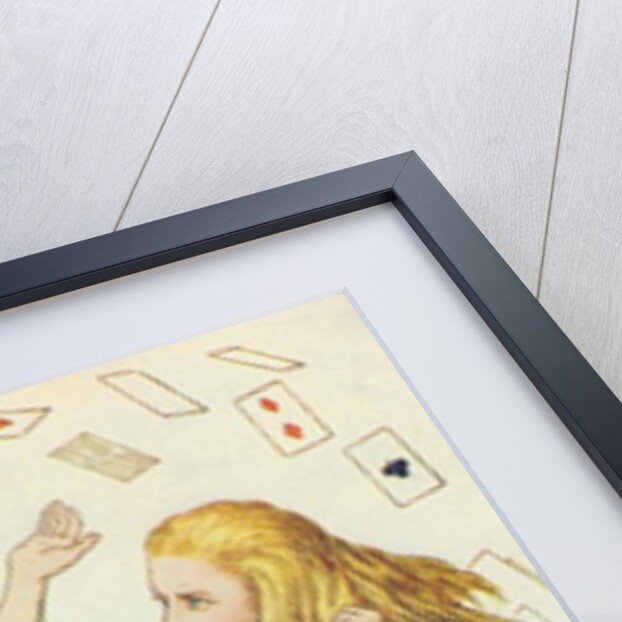 The Shower of Cards by John Tenniel