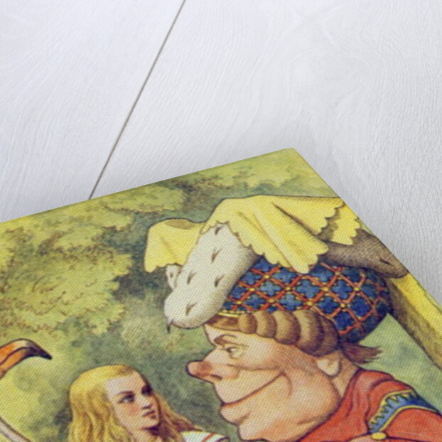 Alice with the Duchess by John Tenniel