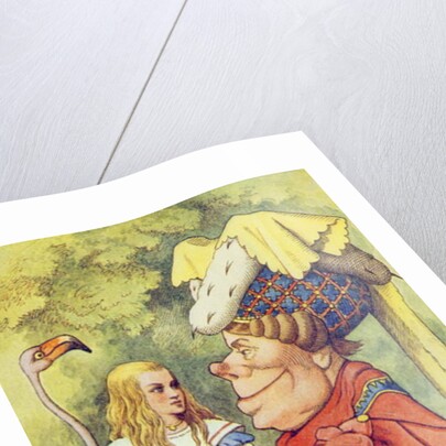 Alice with the Duchess by John Tenniel