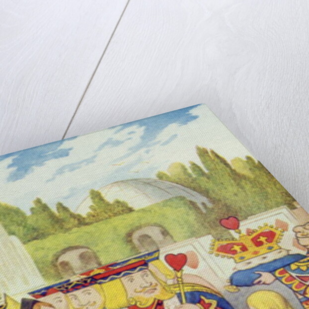 The Queen has come! And isn't she angry by John Tenniel