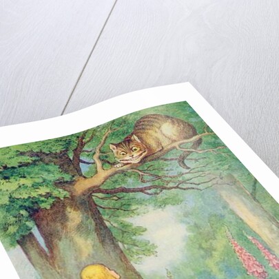 Alice et le chat du Cheshire, 1911 by John Tenniel