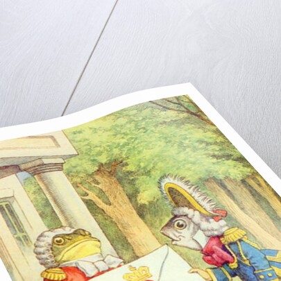 The Fish-Footman Delivering an Invitation to the Duchess by John Tenniel