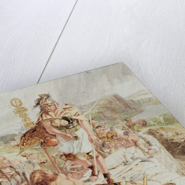 Study for 'Building the Roman Wall', c.1857 by William Bell Scott