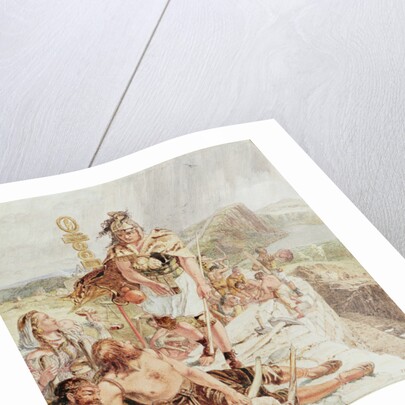 Study for 'Building the Roman Wall', c.1857 by William Bell Scott