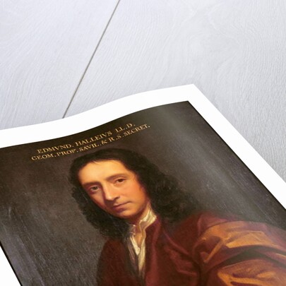 Portrait of Edmond Halley, c.1687 by Thomas Murray