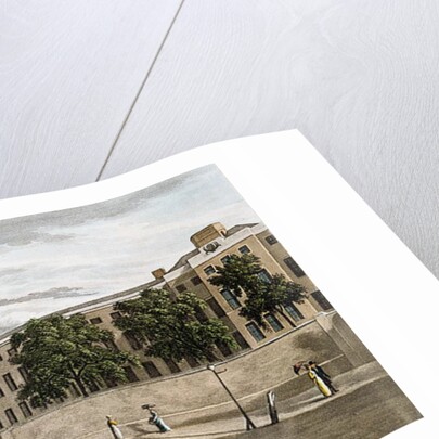 New Bethlem Hospital, St. George's Fields by English School